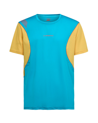 Pánske tričko LA SPORTIVA Resolute T-Shirt M Deep Sea/Tropic Blue
